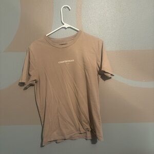 Country Road Men's Beige Short Sleeve Tee